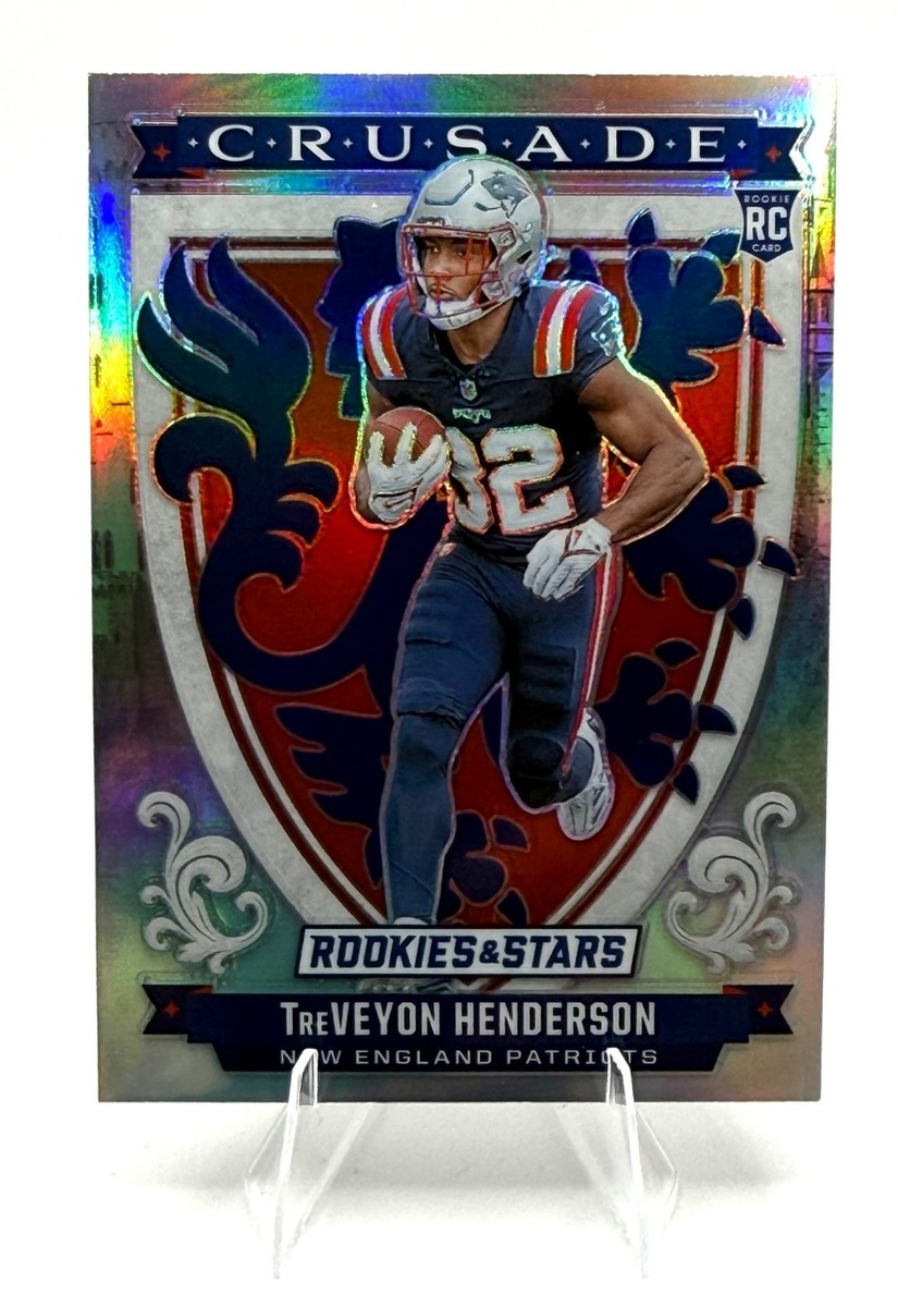 2025 Panini Rookies & Stars - TreVeyon Henderson - Crusade Holo