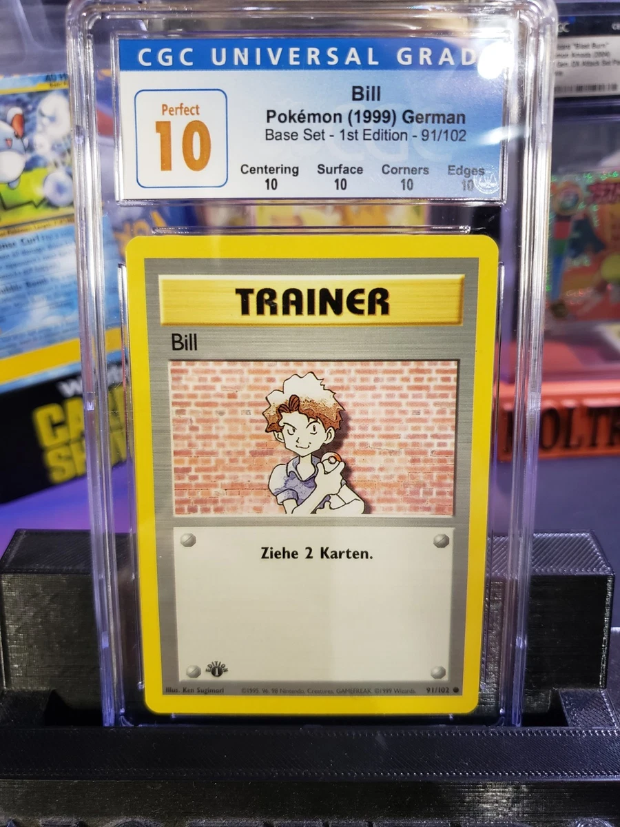 Individual Trading Card Games Pokémon TCG German 1st Edition for