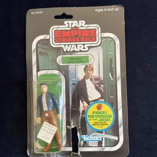 Vintage Kenner Star Wars ESB (48Back) Han Solo (Bespin Outfit) MOC