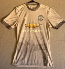 Manchester United Jersey 2017/18 Shirt Mens Adidas Size Small. 0021