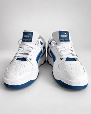 PUMA Slipstream Suede FS   White/Lake Blue, Suede, 388634-01, 2022