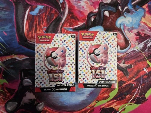 Pokémon 151 Booster Bundle Factory Sealed x2
