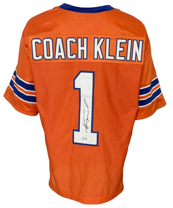 Henry Winkler "Coach Klein" Autographed Mud Dogs Jersey BAS Authenticated