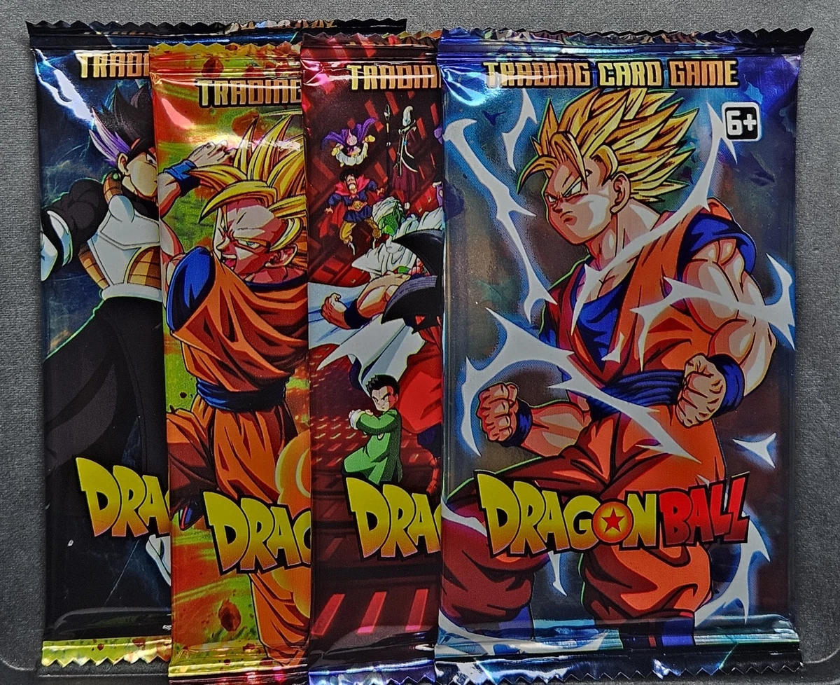 Dragon Ball CCG Sealed Collectible Card Game Packs in English for
