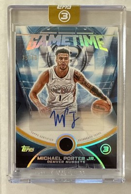 Topps Chrome 2025-26 Michael Porter Jr. Thunder Dunks Auto /49 #SWS-MPJ Nuggets