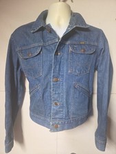 Vintage Maverick Blue Bell Denim Trucker Jacket Mens 38 Small