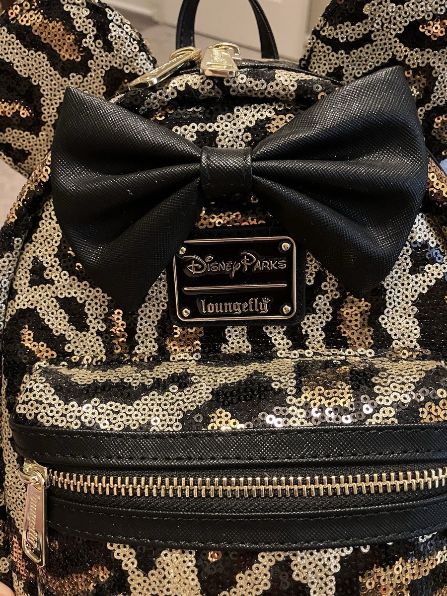 🩷Disney Parks Loungefly Animal Kingdom Cheetah Leopard Sequin