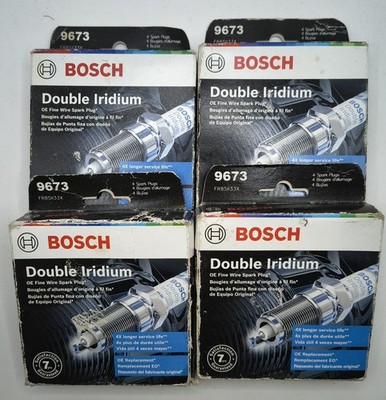 Bosch 9673 Set of 16 Double Iridium Spark Plugs. NOS.Please Make Sure These Fit.