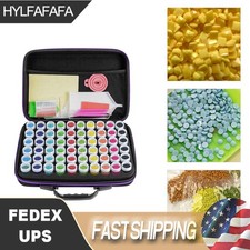 64 Diamond Painting Storage Boxes Bead Organiser Tray Art Beads Embroidery Case