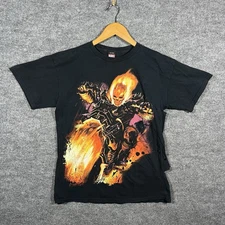 Ghost Rider Mad Engine Marvel Comics T Shirt Mens Medium Vintage 90s Y2K RARE