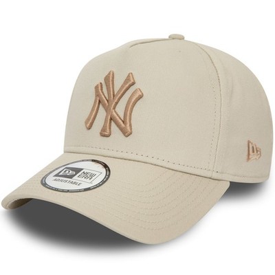 New Era Herren New York Yankees Seasonal E-Frame Adjustable Trucker Cap - Creme