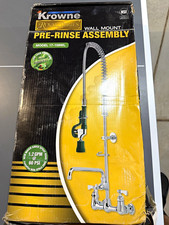 Krowne 17-108WL Royal Series Pre-Rinse full Assembly, Chrome Finish