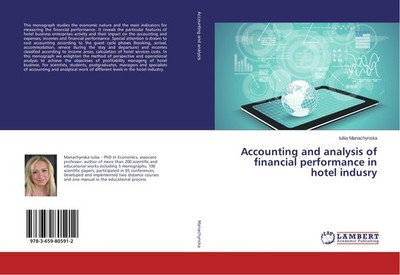 Accounting and analysis of financial performance in hotel indusry Iuliia Manachy