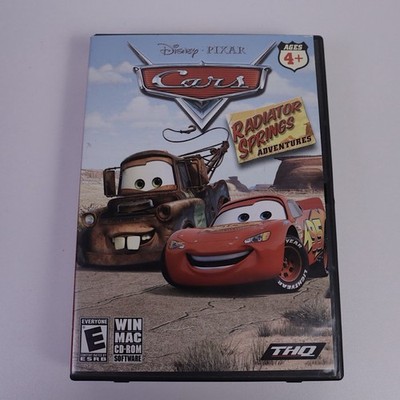 Disney Pixar Cars Radiator Springs Adventures PC CD-ROM Game Win/Mac