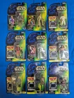Lot of 9 Star Wars Green POTF Freeze Frame Action Figures 1996, 1997, 1998