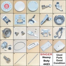 SINGER HEAVY DUTY USED PARTS GOOD CONDITION FITS 4411, 4423, 5511, 5523 & More