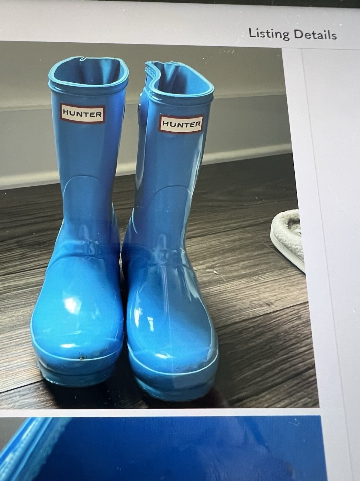 Women's Hunter Rain Boots Size 5 - New Never Worn-image