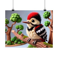SWEET SPROUTS NURSERY COLLECTION Woodpecker 3 sizes Nursery/Child's Gift