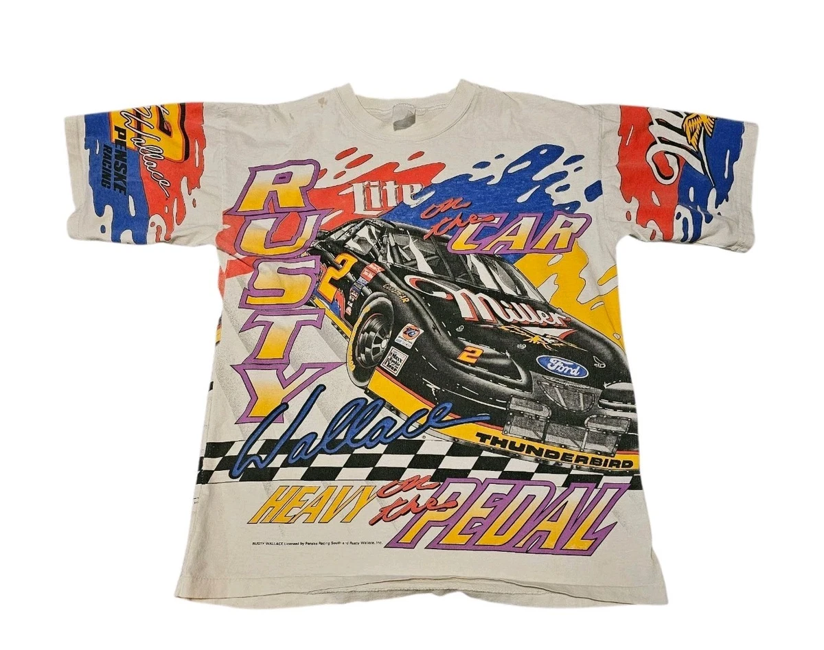 Rusty Wallace Penske Racing NASCAR Shirts for sale | eBay