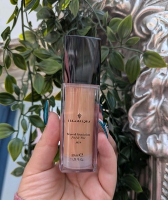 2x Illamasqua Beyond Foundation 30ml Brandneu MG4. NEU UND VERPACKT taufrische aufbaubare Abdeckung