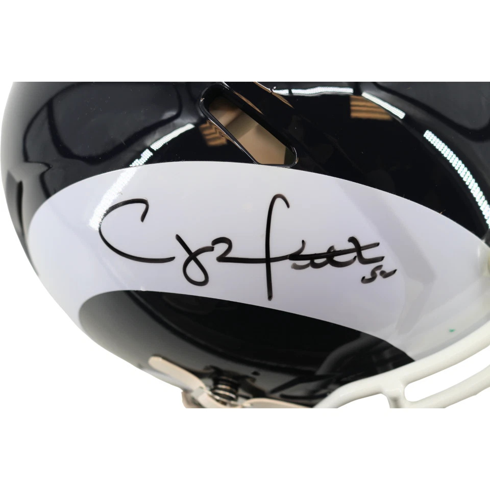 Clay Matthews Los Angeles Rams Autographed Signed FS Authentic Helmet Fanatics - Image 2 of 4