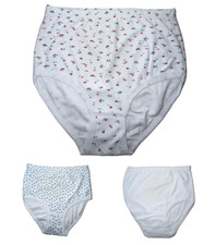 DAMEN Frottee TaillenSlip   3er 6er Pack   40/42    44/46    48/50    52/54