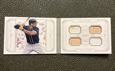Matt Kemp 2015 Panini National Treasure Star Dual Patch Relic Booklet /25! 