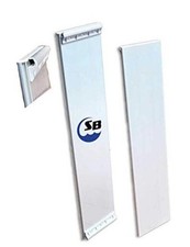 Aluminum Bench Seat with Slide Attachments 85 Centimeters