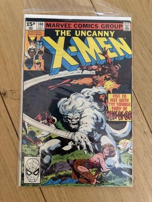 The Uncanny X-Men #140 (1980) - UK Price Variant VF