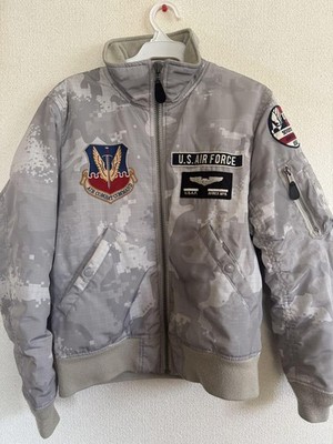 AVIREX USAF 70th Anniversary MA-1 Camouflage Bomber Flight Jacket