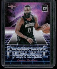 2018-19 Donruss Optic #11 James Harden Franchise Features Holo