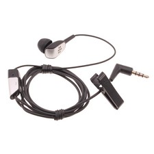 Mono Headset Wired Earphone Single Earbud 3.5mm Headphone Flat for Cell Phones