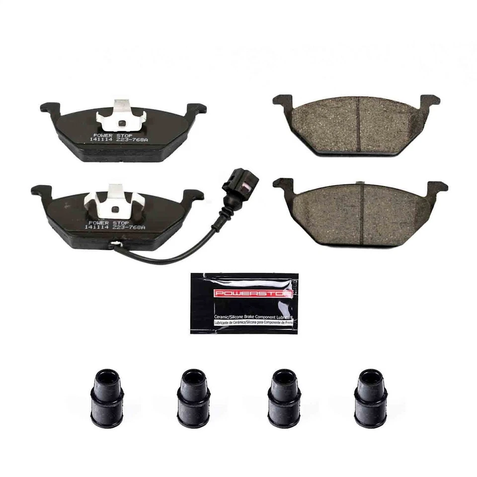 Juego de pastillas de freno delanteras Z23-768A Powerstop 2 ruedas para VW Volkswagen Golf City Foto 2 de 2