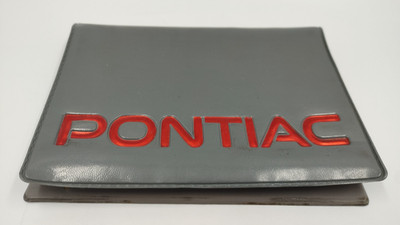Vintage PONTIAC FIREBIRD Owners Manual With Vinyl Case 1992 GM *Please Read