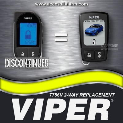 Viper 7756V 2-Way Remote With Leather Case & USB – Replacement For