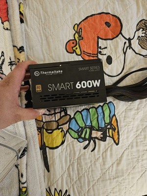 Thermaltake Smart 600W 80 Plus Gold Desktop Power Supply Unit #0516
