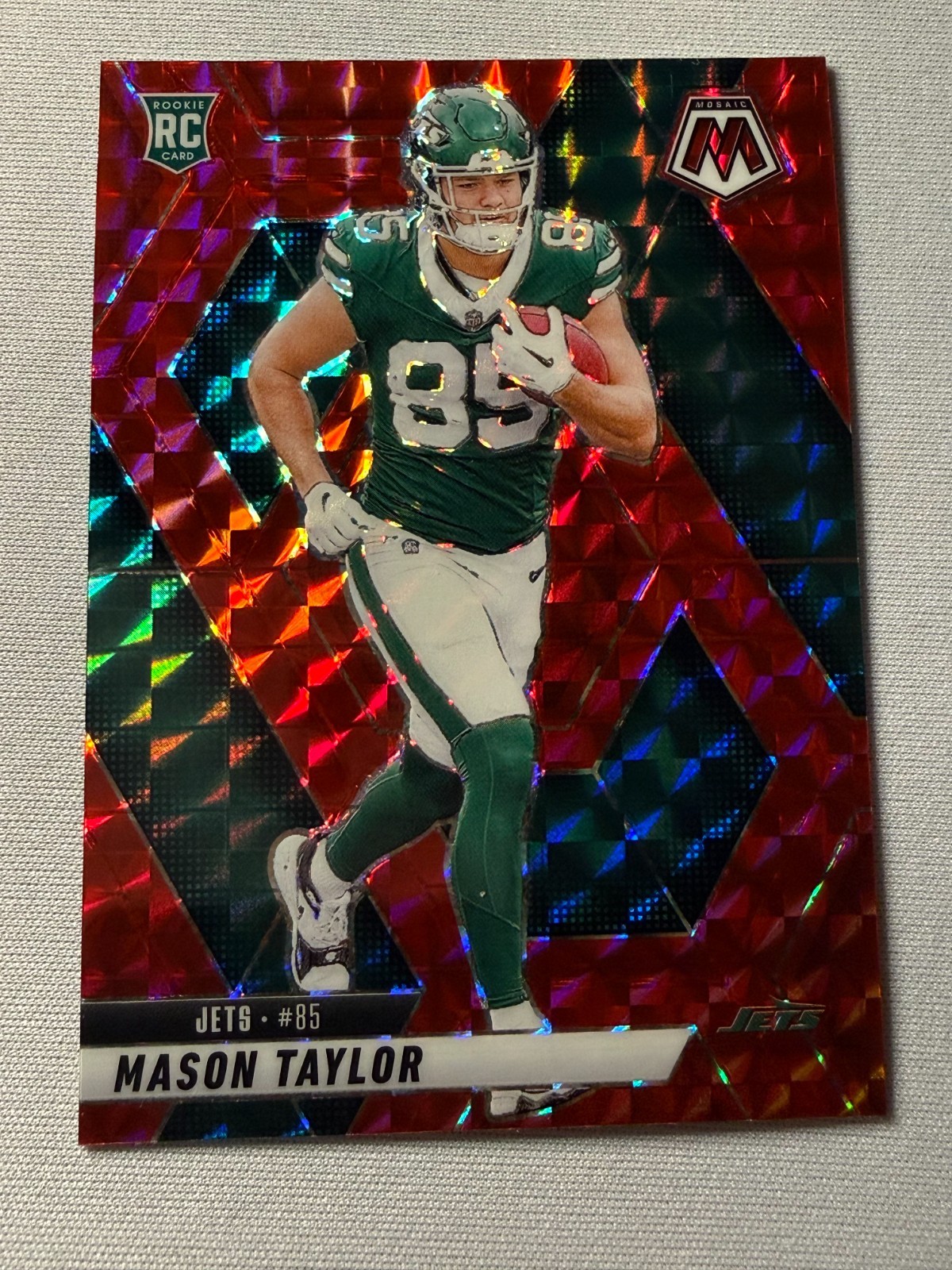 2025 Mosaic - Mason Taylor #324 Red Mosaic