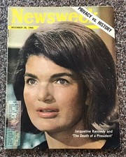 Vintage NEWSWEEK Magazine-December 26,1966-Jacqueline Kennedy/Death of President
