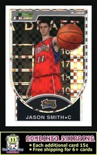 2007-08 Bowman Chrome X-Fractor #137 Jason Smith Philadelphia 76ers RC,/50