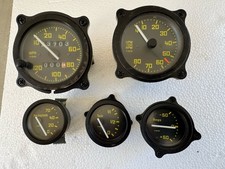Vdo Jet Cockpit Gauges Speedometer Tachometer Amp Fuel Pressure Gauges
