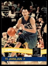 Yi Jianlian 2010-11 Donruss #184 Wizards NBA READ FREE SHIPPING AutographDen