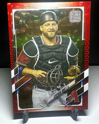 Topps 2021 Topps Baseball Stephen Vogt Red /199 #62 Arizona Diamondbacks