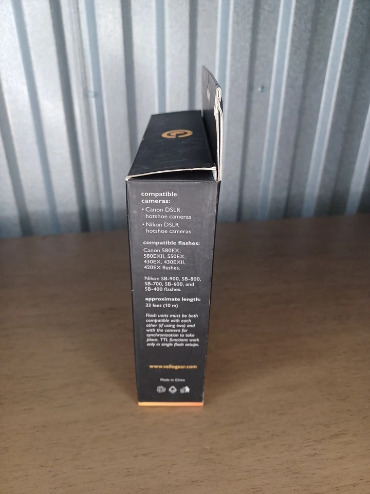 Vello Duo TTL Cord  Off -Camera  Flash Cord  Canon, Nikon,fuji 33ft.  OCD-U33 - Image 3 of 4