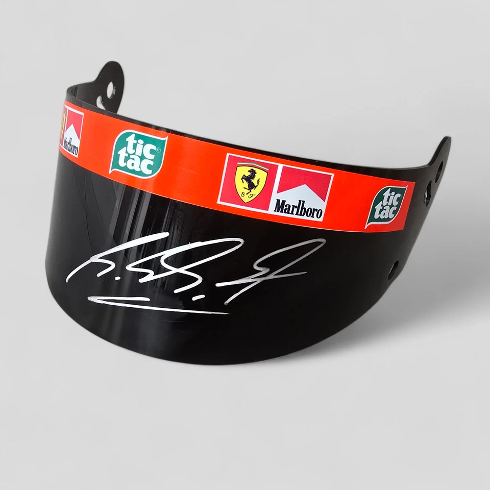 Michael Schumacher SIGNED F1 helmet Visor 2000 helmet shield- Full sized 1/1 - Image 2 of 4