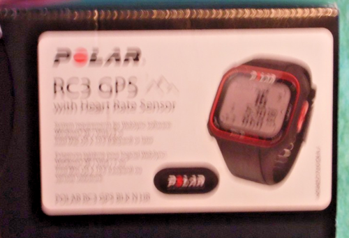 SMARTWATCH UOMO NERO POLARE RC3 GPS SENSORE FREQUENZA CARDIACA OROLOGIO SPORTIVO NUOVO e SCATOLATO - Foto 4 di 4