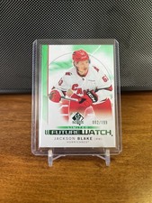 2024-25 Upper Deck SP Authentic Green Limited Future Watch Jackson Blake /199