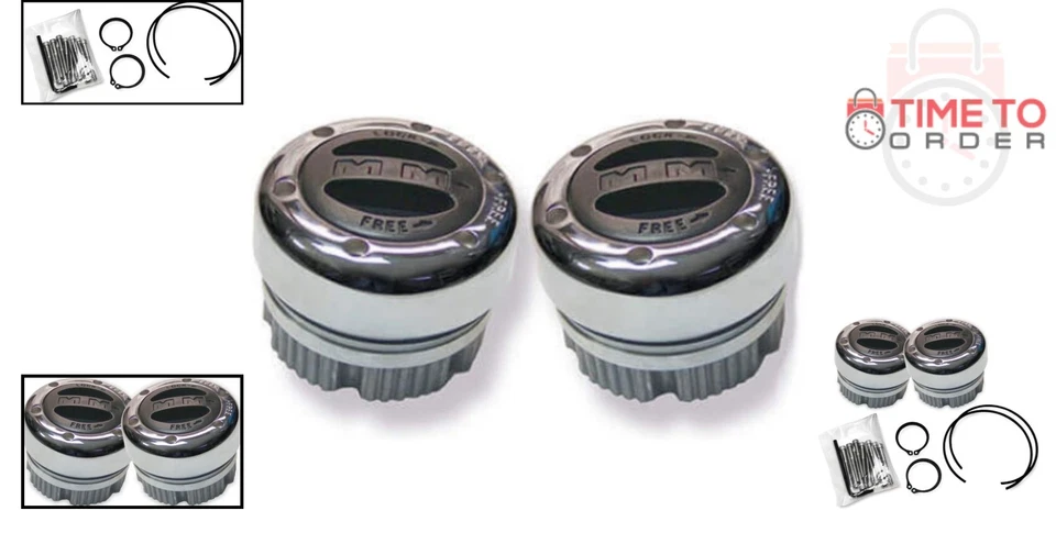 Locking Hubs for 1974-87 Cherokee Gladiator Wagoneer Heavy Duty Off-Road Foto 2 de 4