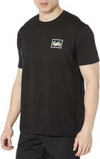 BILLABONG Men's S/S T-Shirt CRAYON WAVE - Black - XLarge - NWT - LAST ONE LEFT