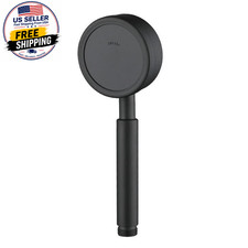 Black Stainless Steel Shower Head Fall Resistant Durable High Pressure Showerhea