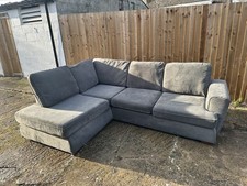 Grey DFS Orka Corner Sofa
